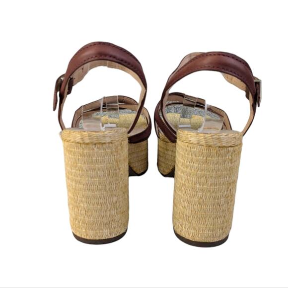 Schutz Stacie Platform Sandals EUC Size 10B S3326 - Picture 10 of 10